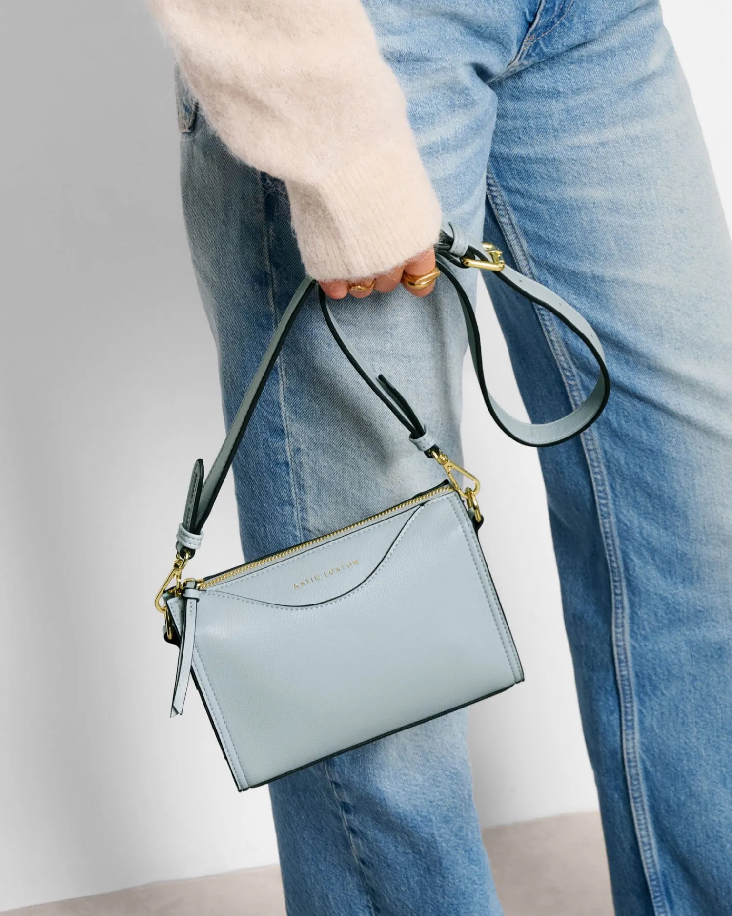 Katie Loxton Alba Crossbody Bag Moonstone Blue Outlet