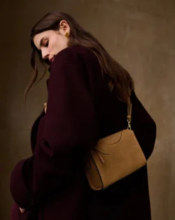Katie Loxton Alba Suedette Crossbody Bag Caramel Sale