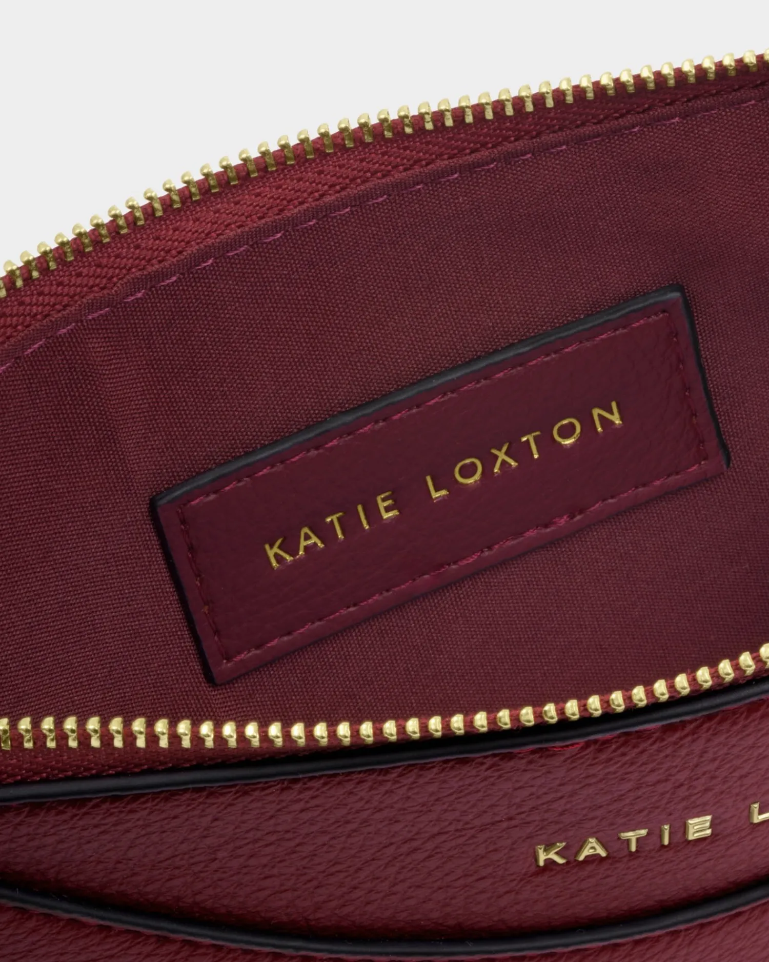Katie Loxton Alba Wristlet Pouch Cherry Discount