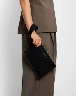 Katie Loxton Alba Wristlet Pouch Black Hot