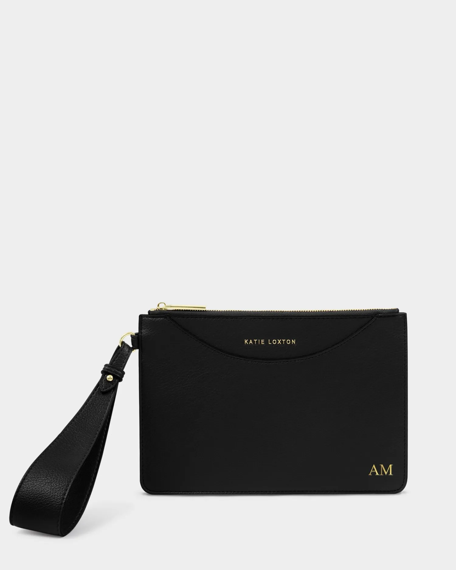 Katie Loxton Alba Wristlet Pouch Black Hot