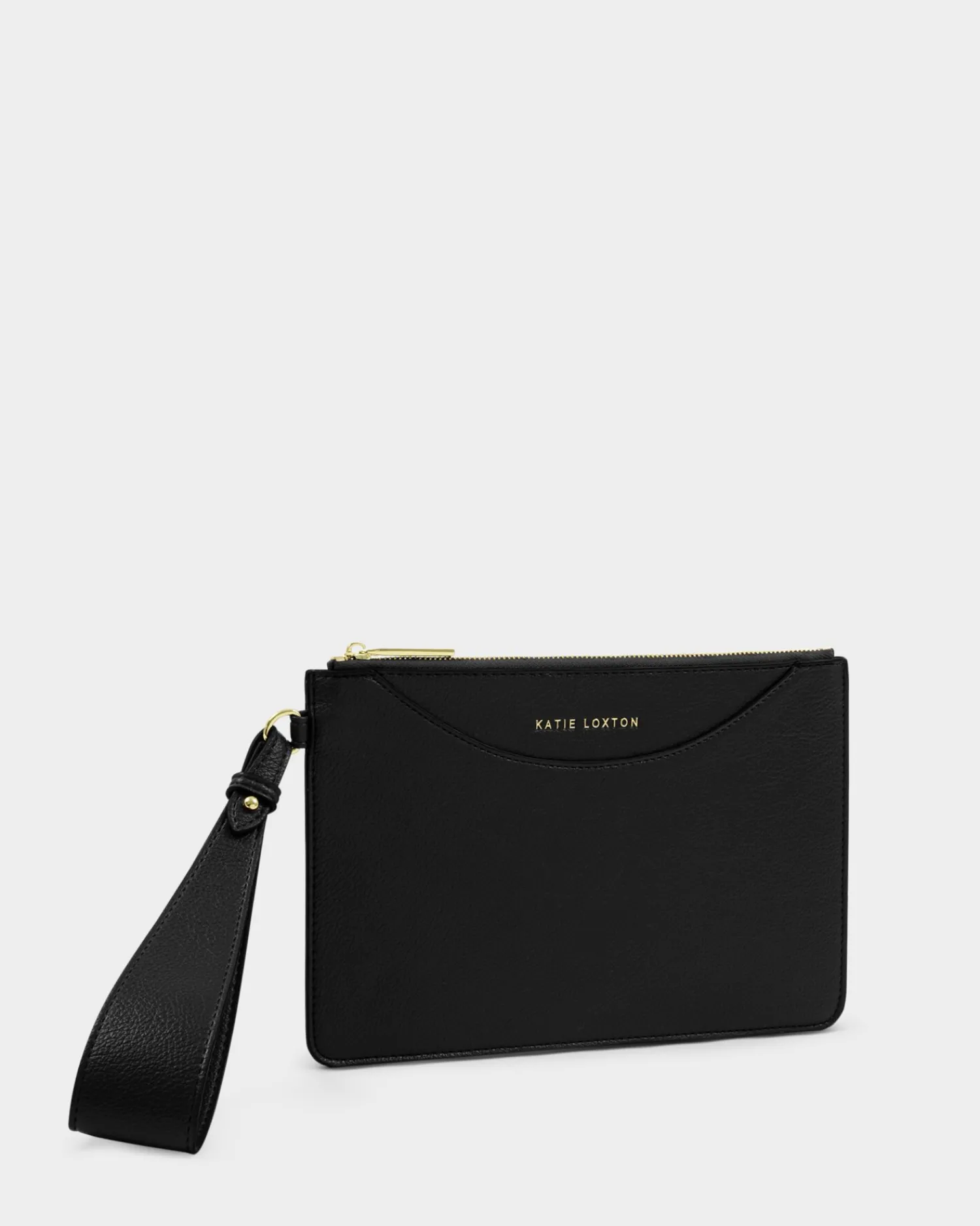 Katie Loxton Alba Wristlet Pouch Black Hot