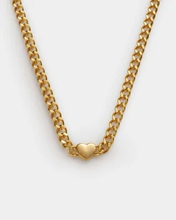Katie Loxton Allure Waterproof Gold Heart Chain Necklace Best