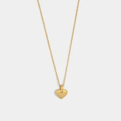 Katie Loxton Alora Heart Waterproof Gold Necklace Outlet