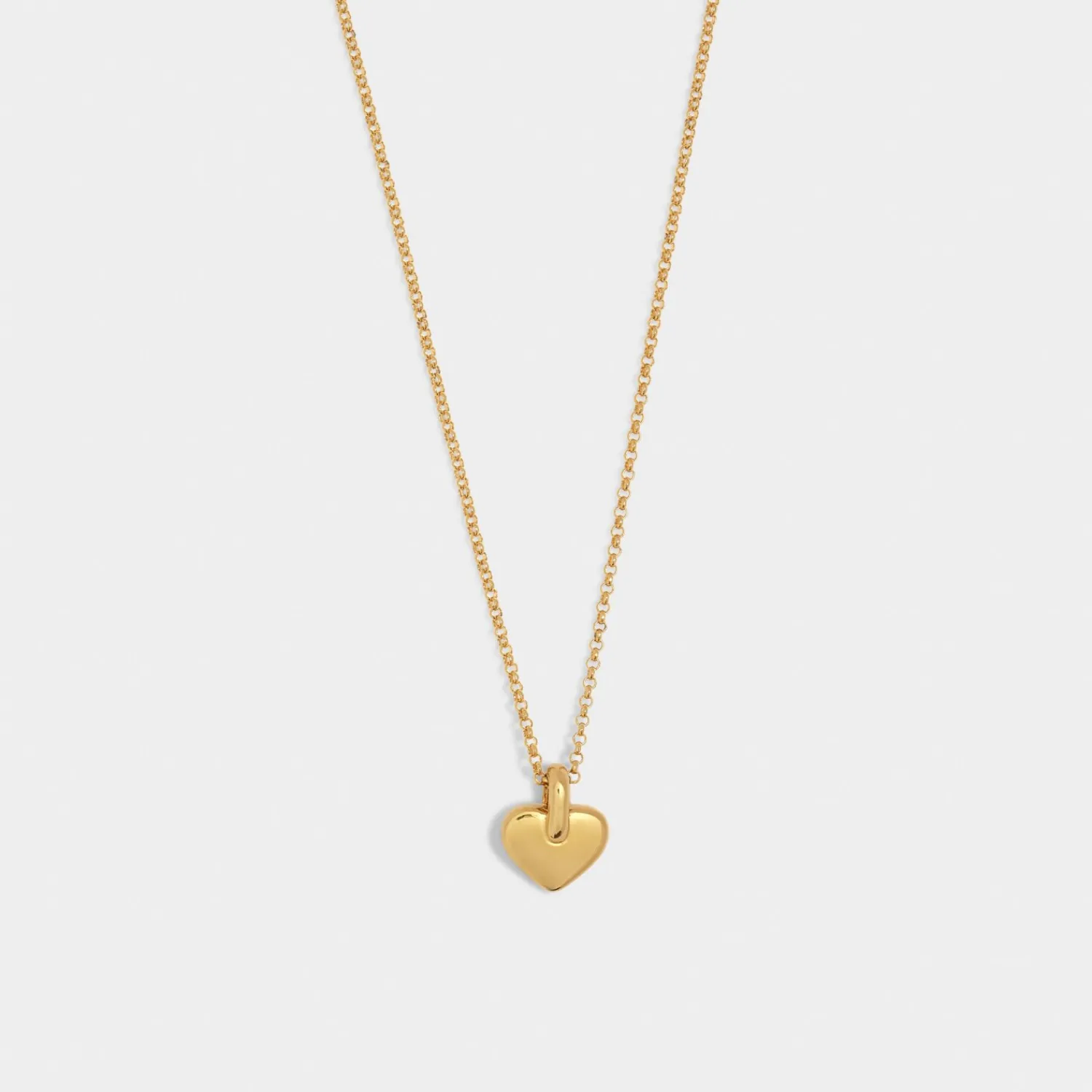 Katie Loxton Alora Heart Waterproof Gold Necklace Outlet