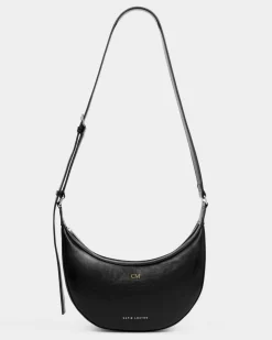 Katie Loxton Amina Patent Crackle Sling Bag Black Sale