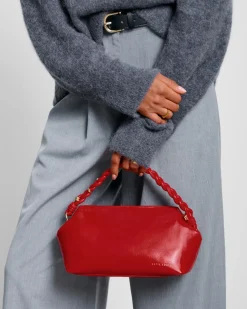 Katie Loxton Arden Braided Top Handle Bag Red Online