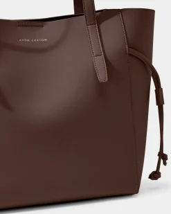Katie Loxton Ashley Tote Bag Chocolate Outlet