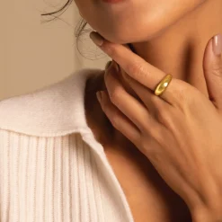 Katie Loxton Aura Waterproof Gold Ring Sale