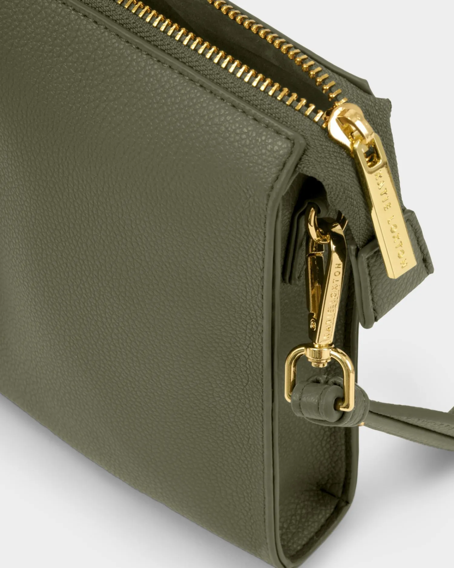 Katie Loxton Avery Slim Crossbody Bag Khaki Clearance
