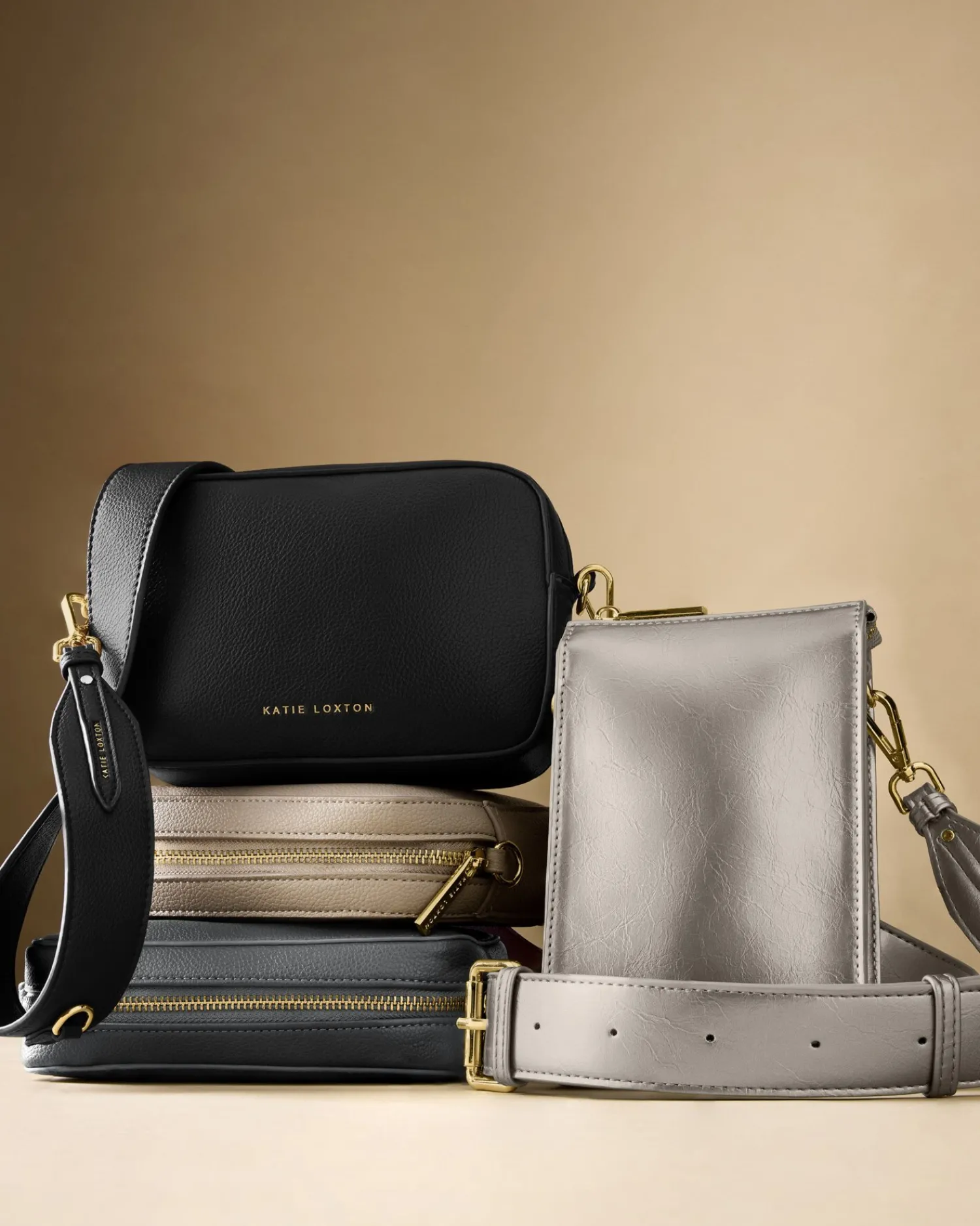 Katie Loxton Avery Small Crossbody Bag Black Hot