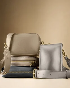 Katie Loxton Avery Small Crossbody Bag Light Taupe Discount