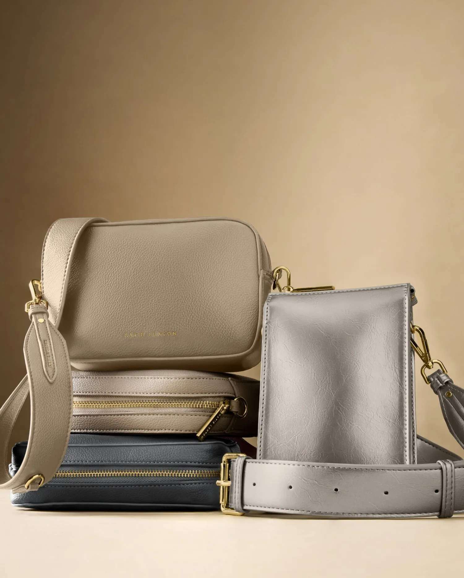 Katie Loxton Avery Small Crossbody Bag Light Taupe Discount