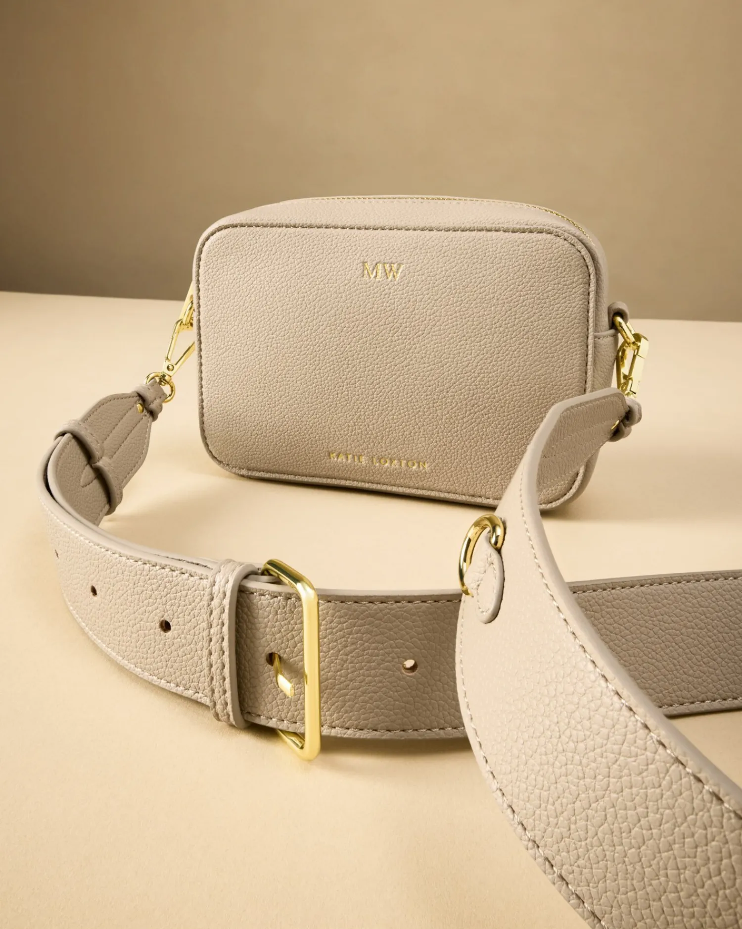 Katie Loxton Avery Small Crossbody Bag Light Taupe Discount