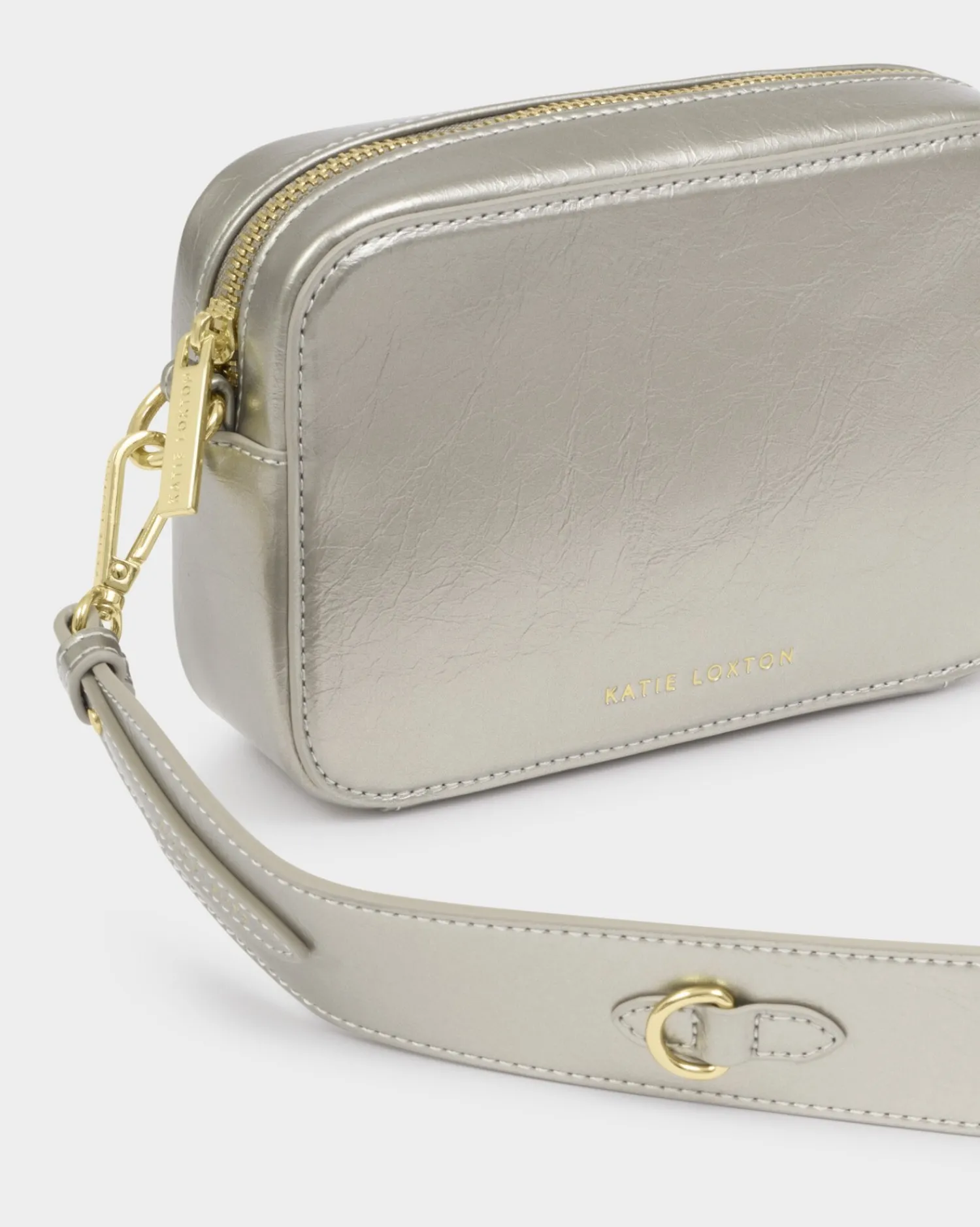 Katie Loxton Avery Small Crossbody Bag Pewter Hot