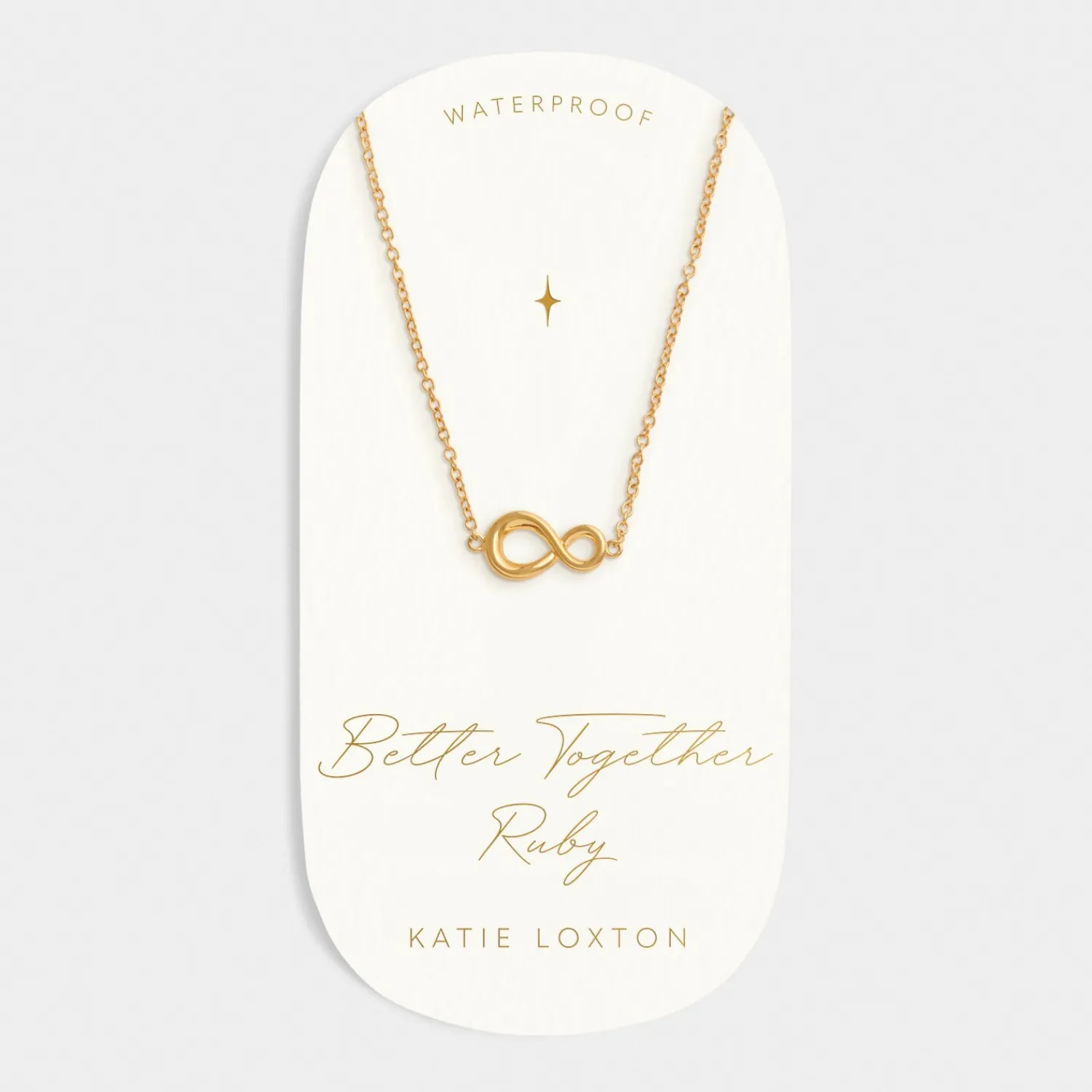 Katie Loxton Better Together' Waterproof Gold Charm Necklace Best
