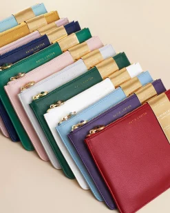 Katie Loxton Birthstone Perfect Pouch '' Agate in Dark Green May Best