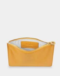 Katie Loxton Birthstone Perfect Pouch '' Yellow Quartz in Ochre November New