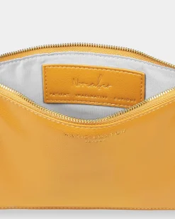 Katie Loxton Birthstone Perfect Pouch '' Yellow Quartz in Ochre November New