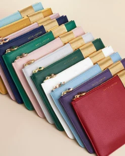 Katie Loxton Birthstone Perfect Pouch '' Garnet in Dark Red January New