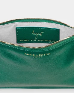 Katie Loxton Birthstone Perfect Pouch '' in Aventurine Green August New