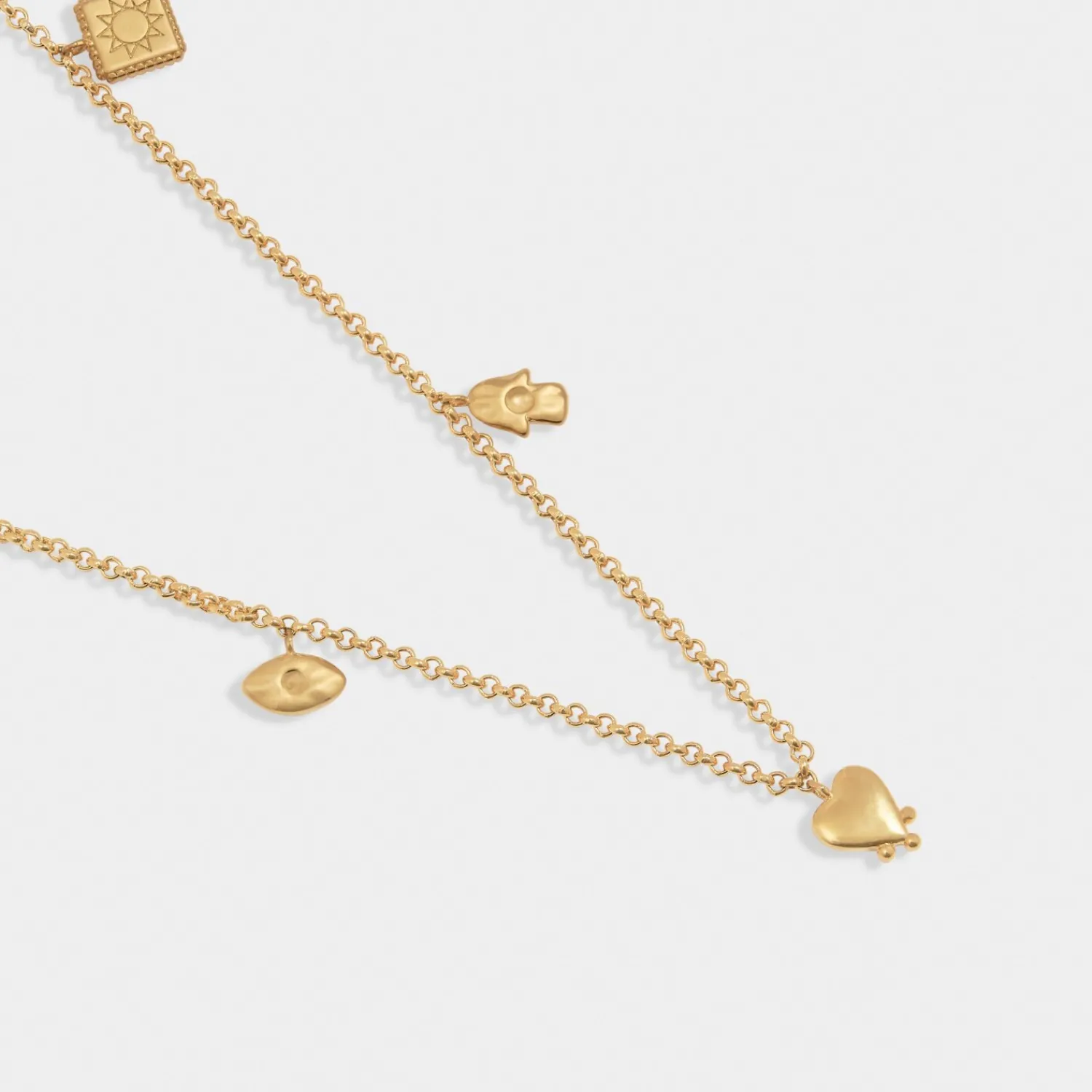 Katie Loxton Boheme Waterproof Gold Charm Necklace