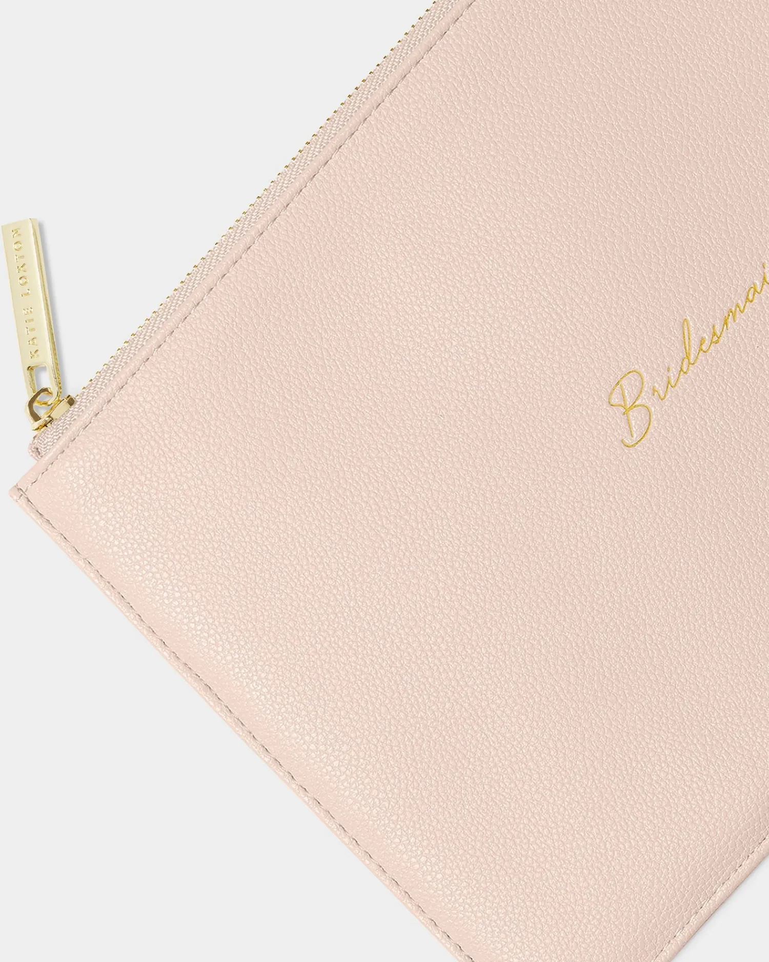 Katie Loxton Bridal Sentiment Pouch 'Bridesmaid' in Light Pink Online