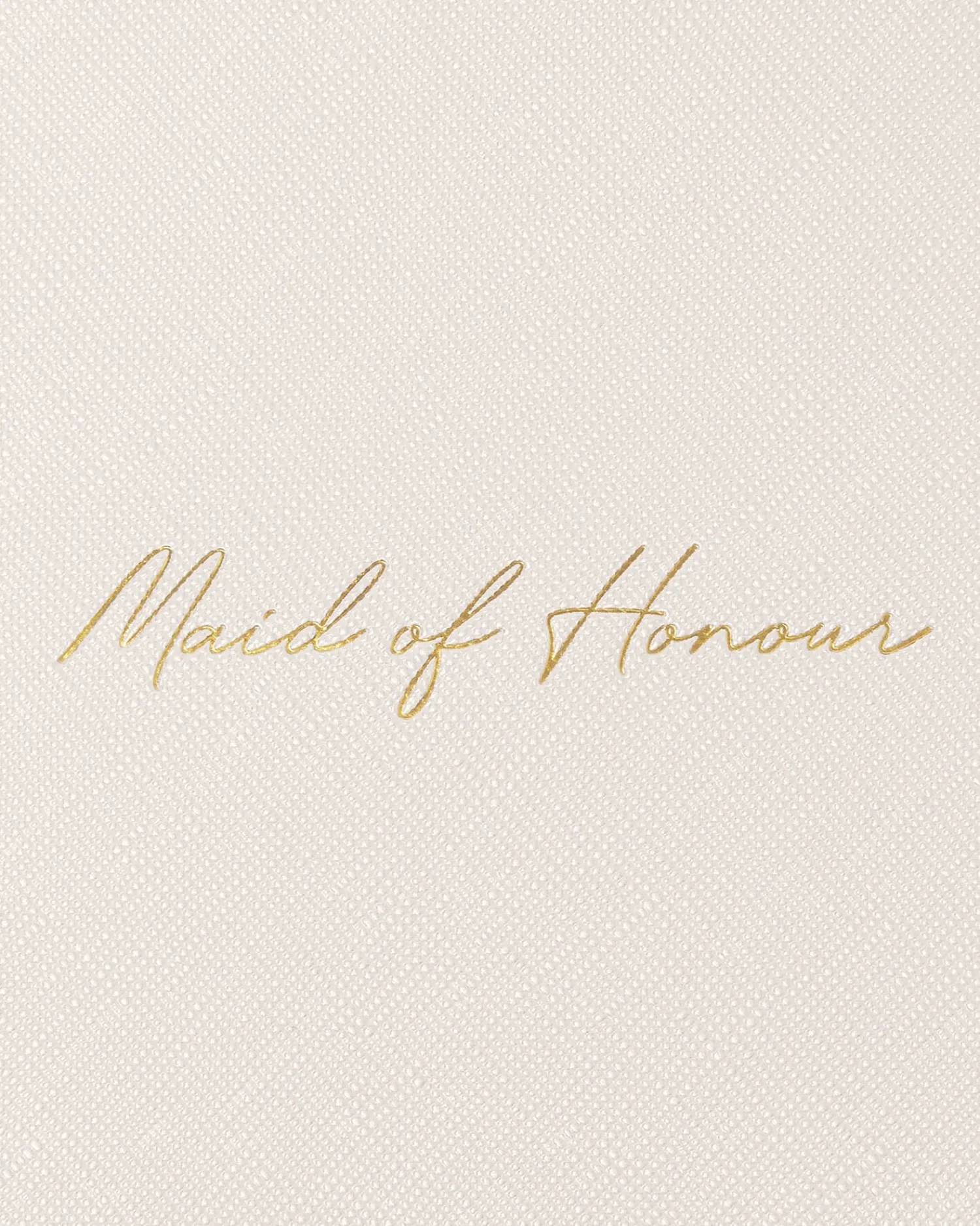 Katie Loxton Bridal Sentiment Pouch 'Maid Of Honour' in Pearlescent White Discount