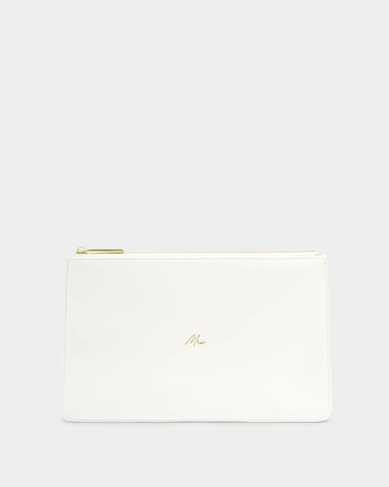 Katie Loxton Bridal Sentiment Pouch '' in White Mrs Clearance