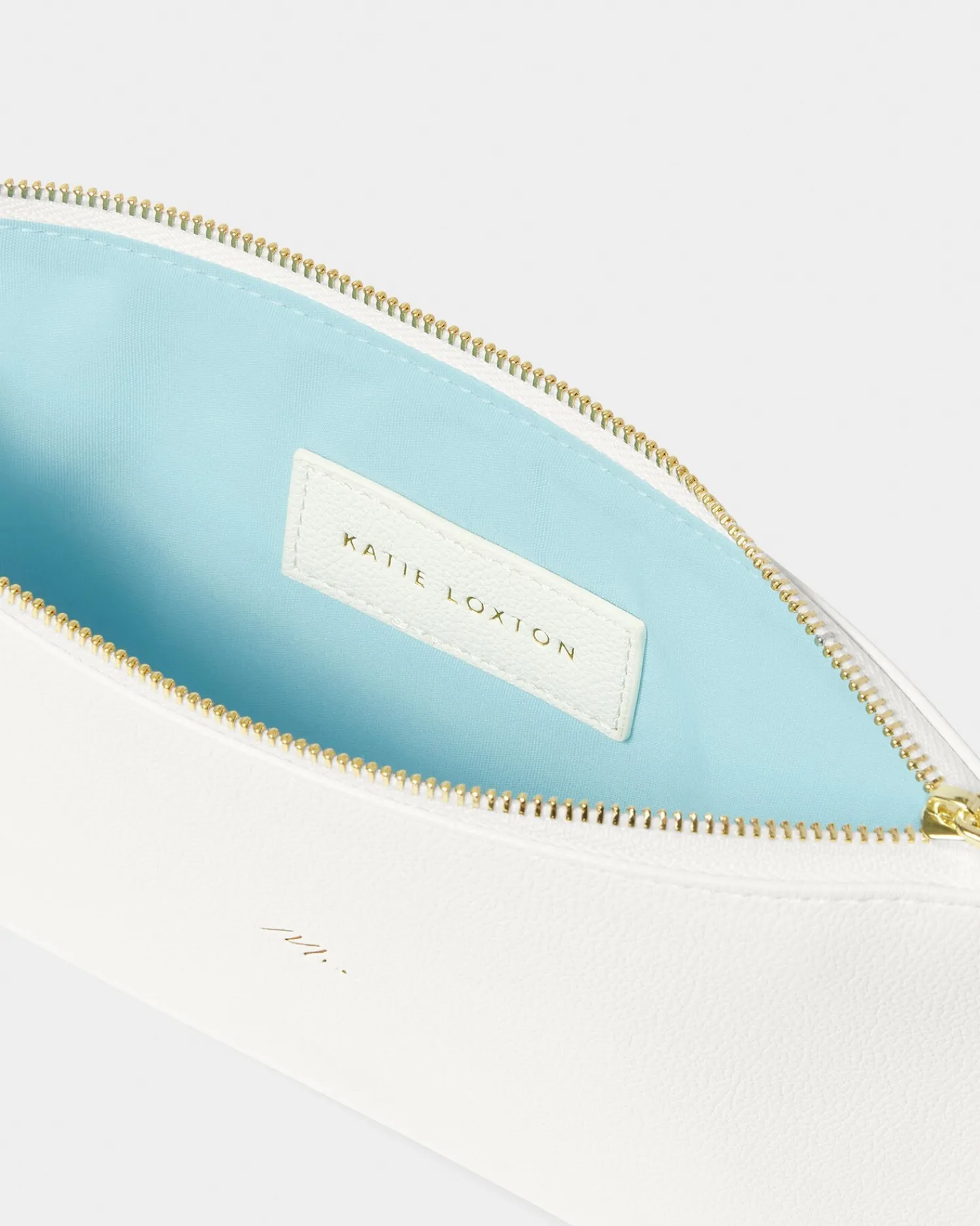 Katie Loxton Bridal Sentiment Pouch '' in White Mrs Clearance