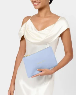 Katie Loxton Bridal Sentiment Pouch '' Something Blue Sale
