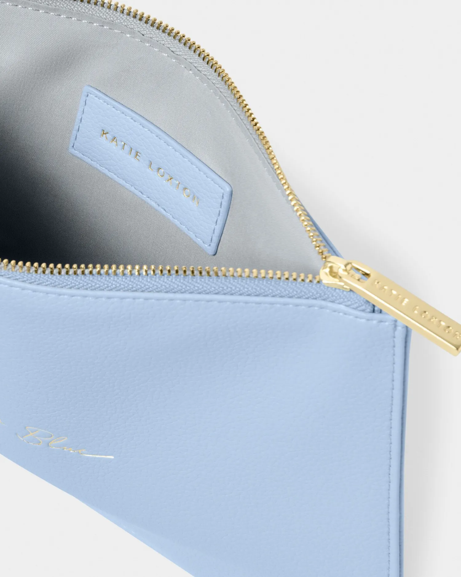 Katie Loxton Bridal Sentiment Pouch '' Something Blue Sale