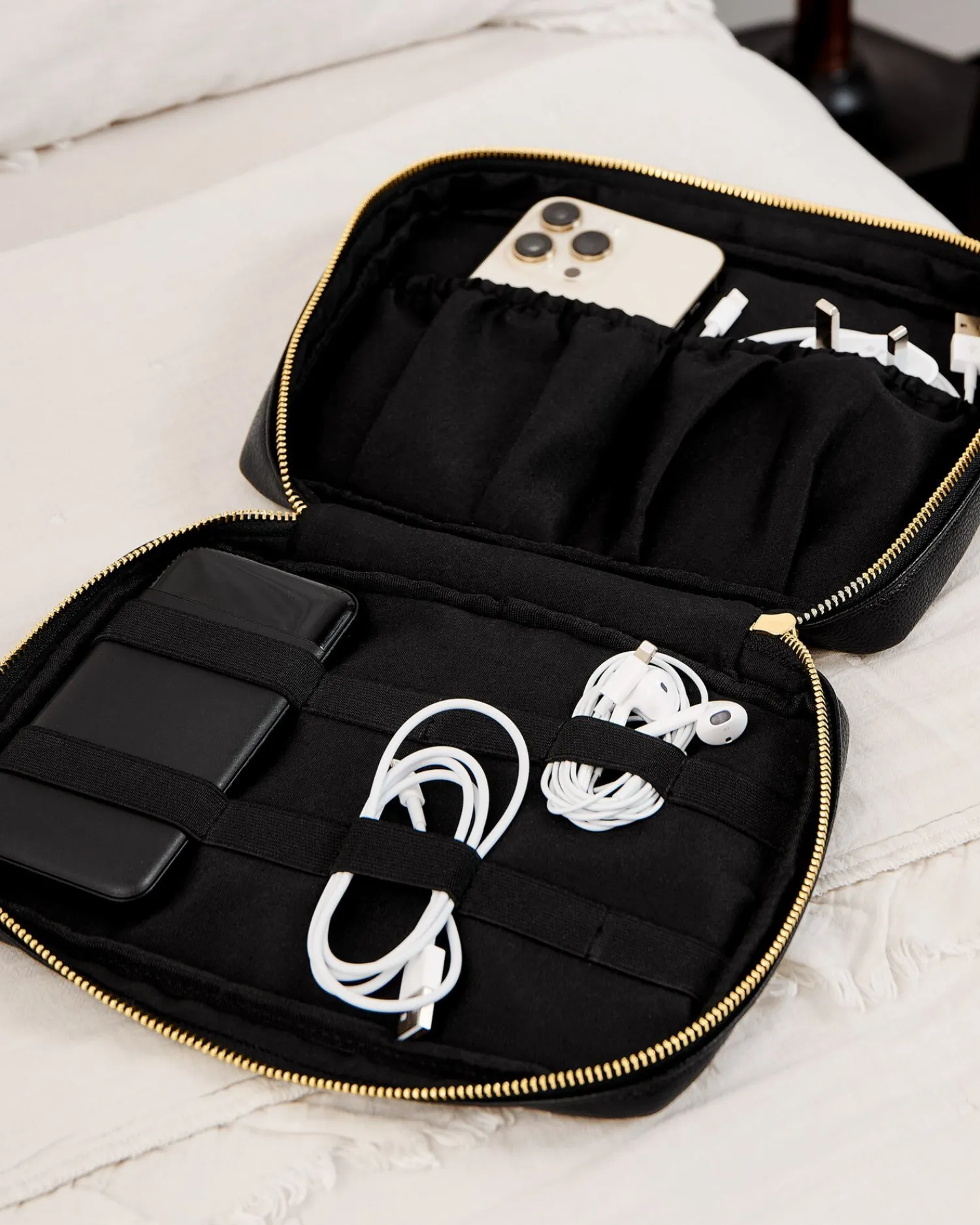 Katie Loxton Cable Organiser 'Unplug And Recharge' Black Online