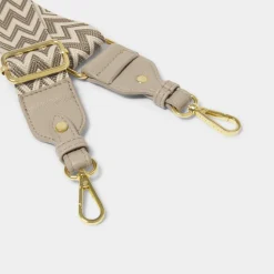 Katie Loxton Canvas Strap Light Taupe New