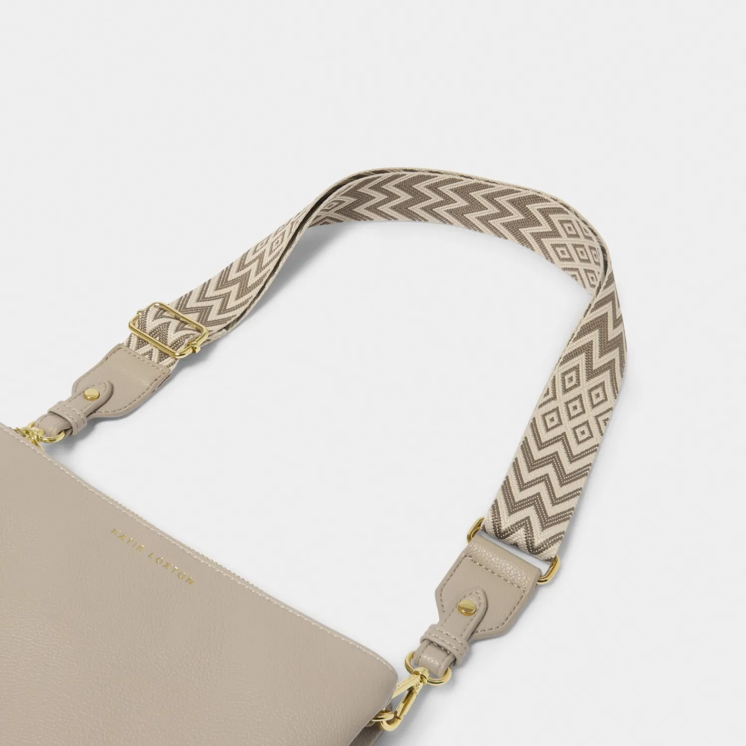 Katie Loxton Canvas Strap Light Taupe New