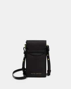 Katie Loxton Cece Phone Bag Black Sale