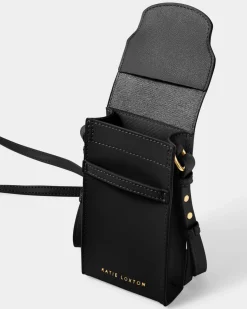 Katie Loxton Cece Phone Bag Black Sale
