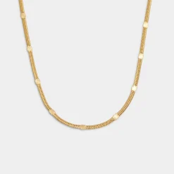Katie Loxton Celeste Waterproof Gold Snake Chain Necklace Discount