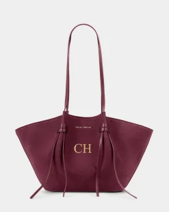 Katie Loxton Celina Small Suedette Tote Bag Cherry