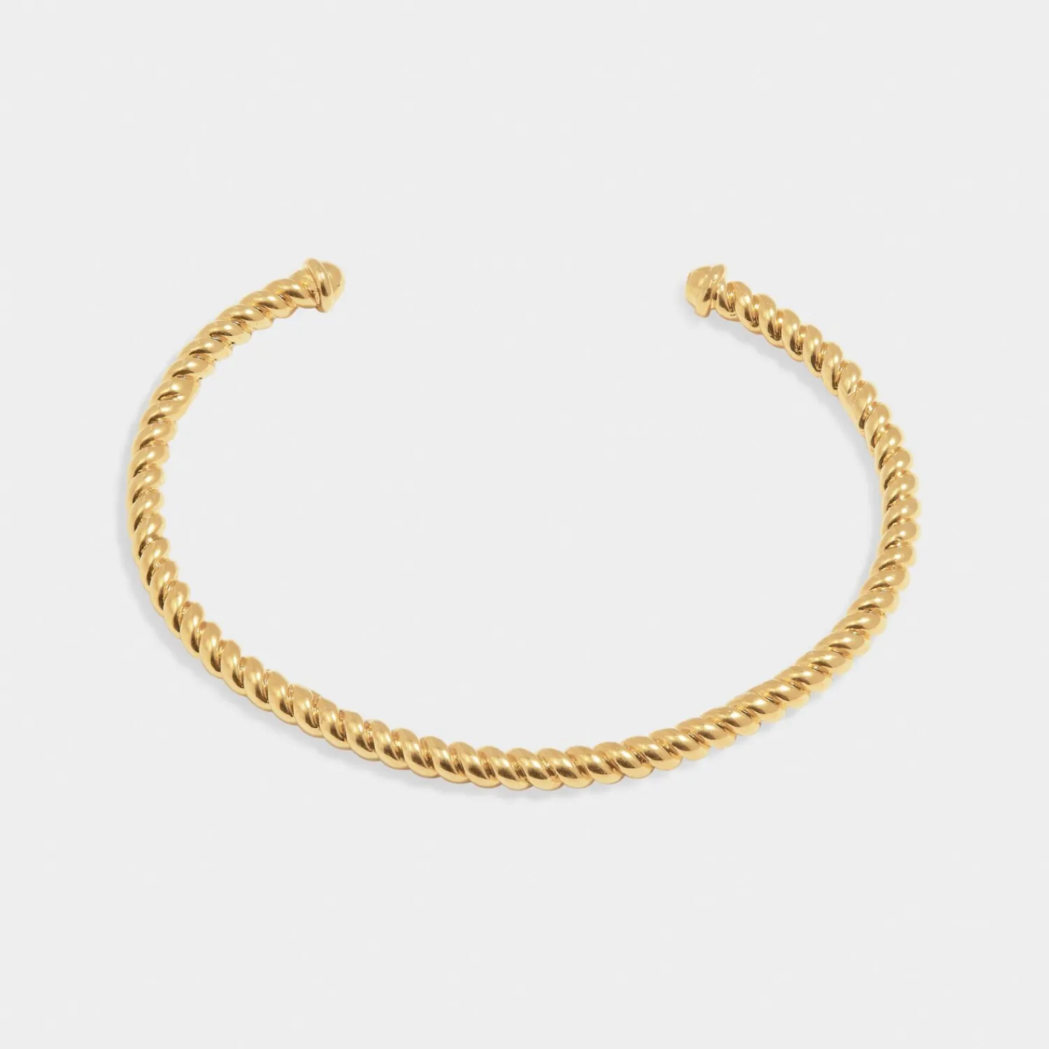 Katie Loxton Celine Waterproof Gold Rope Bangle Discount