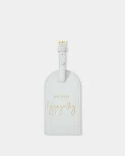 Katie Loxton Children's 'My First' Luggage Tag in Blue Sale