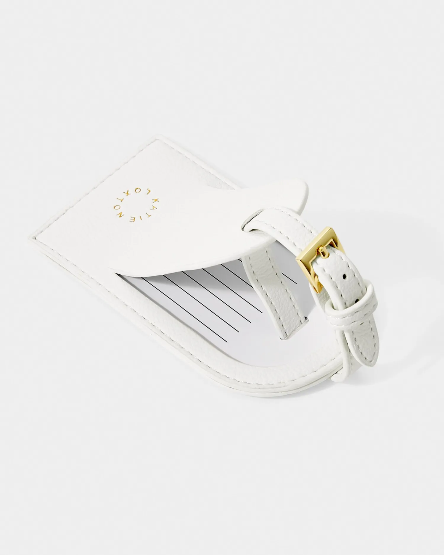 Katie Loxton Children's 'My First' Luggage Tag in White Sale