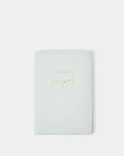 Katie Loxton Children's My First Passport Holder in Blue Sale