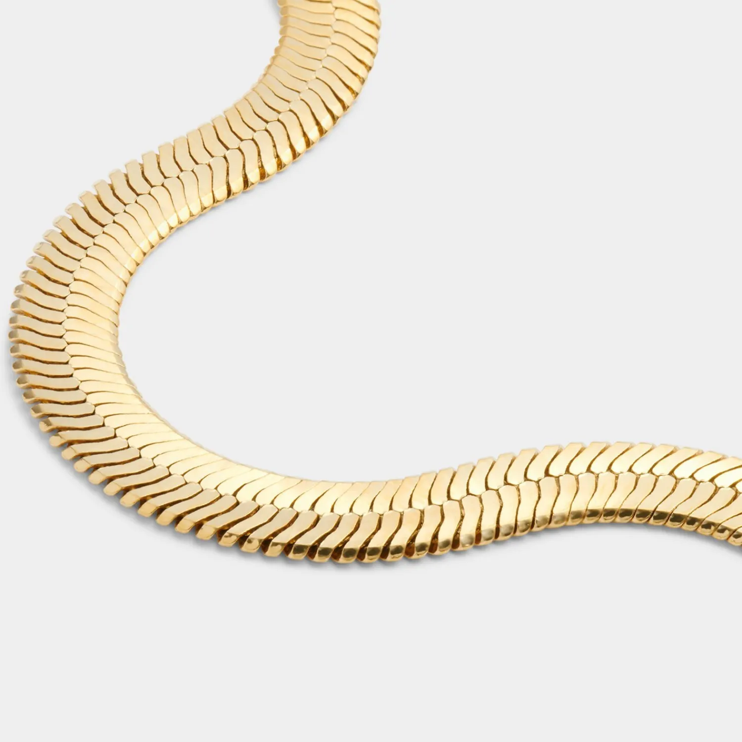 Katie Loxton Ciana Waterproof Gold Large Snake Chain Bracelet New