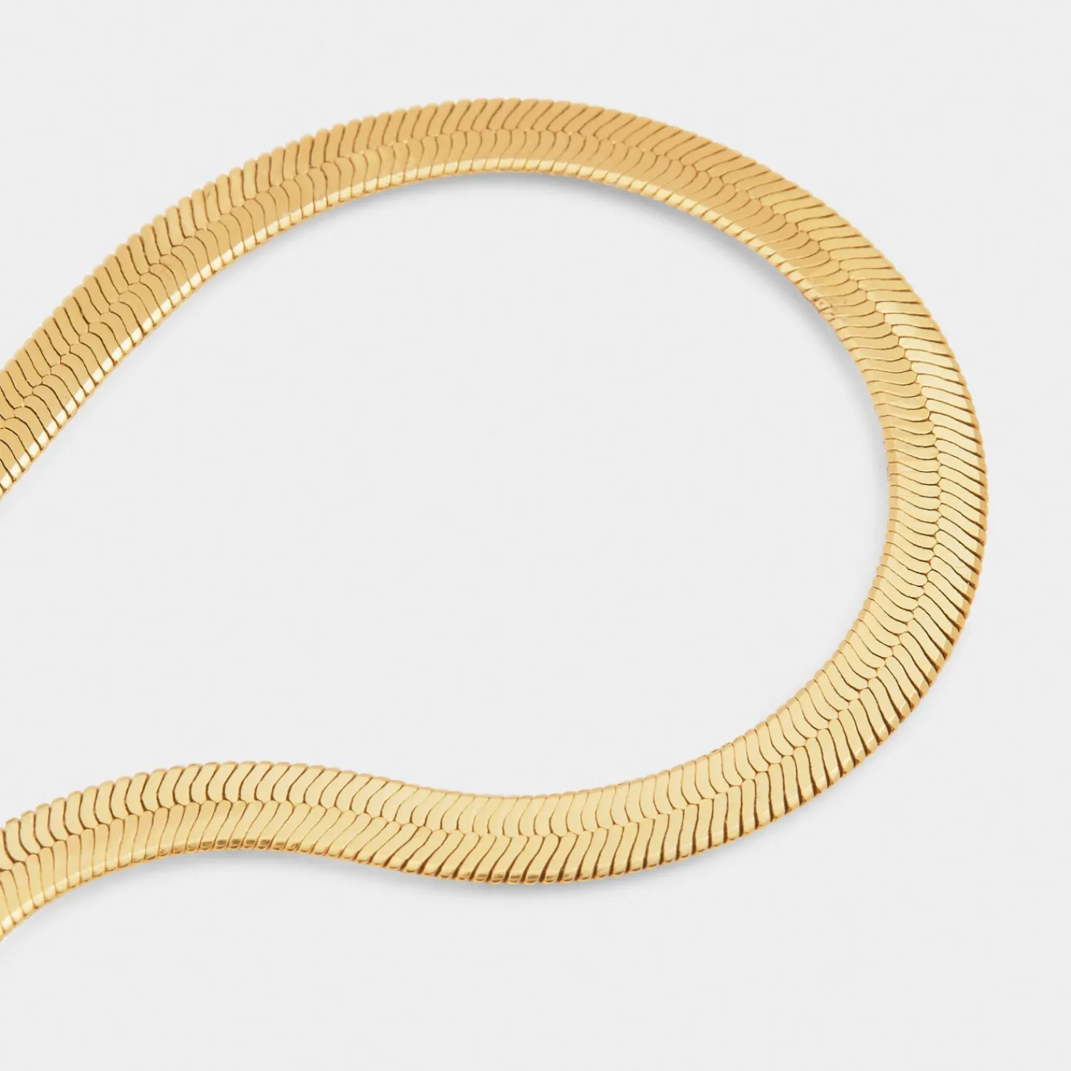 Katie Loxton Ciana Waterproof Gold Snake Chain Bracelet Clearance