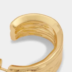 Katie Loxton Cleyo Waterproof Gold Hoop Earrings Discount