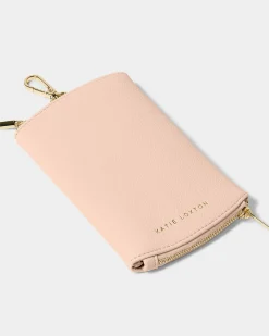 Katie Loxton Clip-On Sunglasses Case Nude Pink Discount