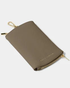 Katie Loxton Clip-On Sunglasses Case Mink Hot