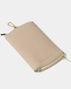Katie Loxton Clip-On Sunglasses Case Light Taupe Sale