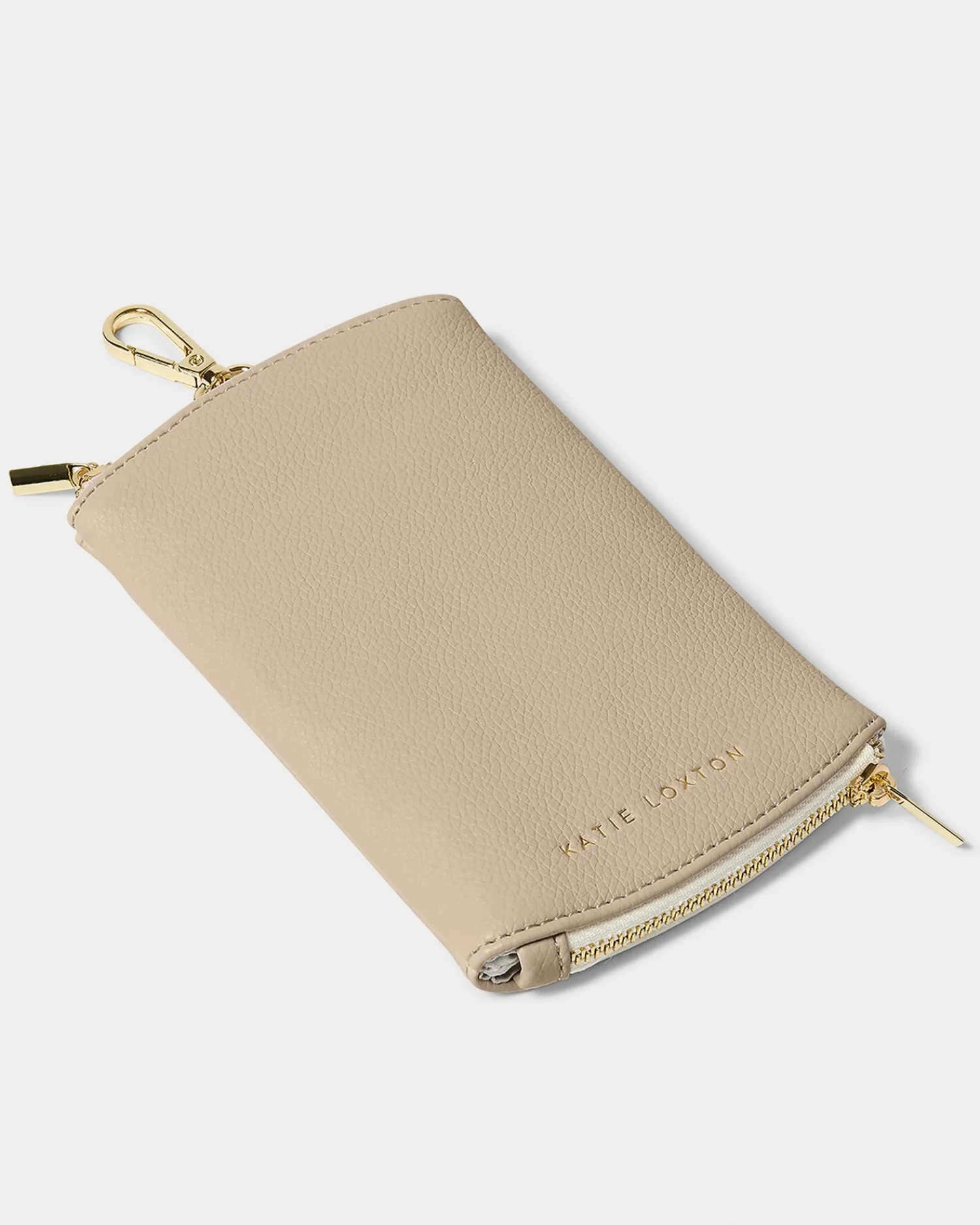 Katie Loxton Clip-On Sunglasses Case Light Taupe Sale